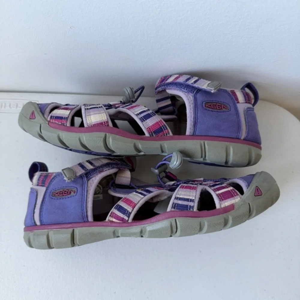 Keen Seacamp Sandals Purple Pink Water Shoes Outdoor Hiking Size 6‎